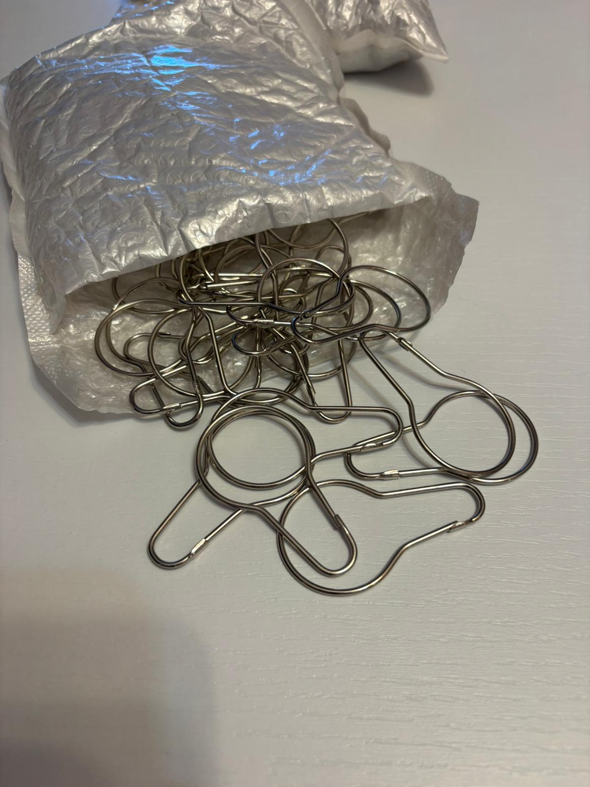 Set 4 Ganci Metallici per Amache e Cucce –  Extra Resistenti