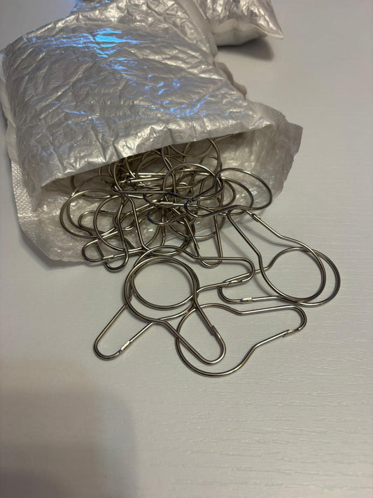 Set 4 Ganci Metallici per Amache e Cucce –  Extra Resistenti